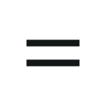 Equal SVG Icon